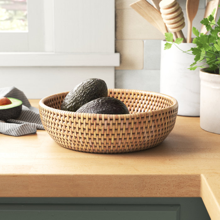 Birch Lane™ Camden Handmade Wicker/Rattan Decorative Bowl & Reviews